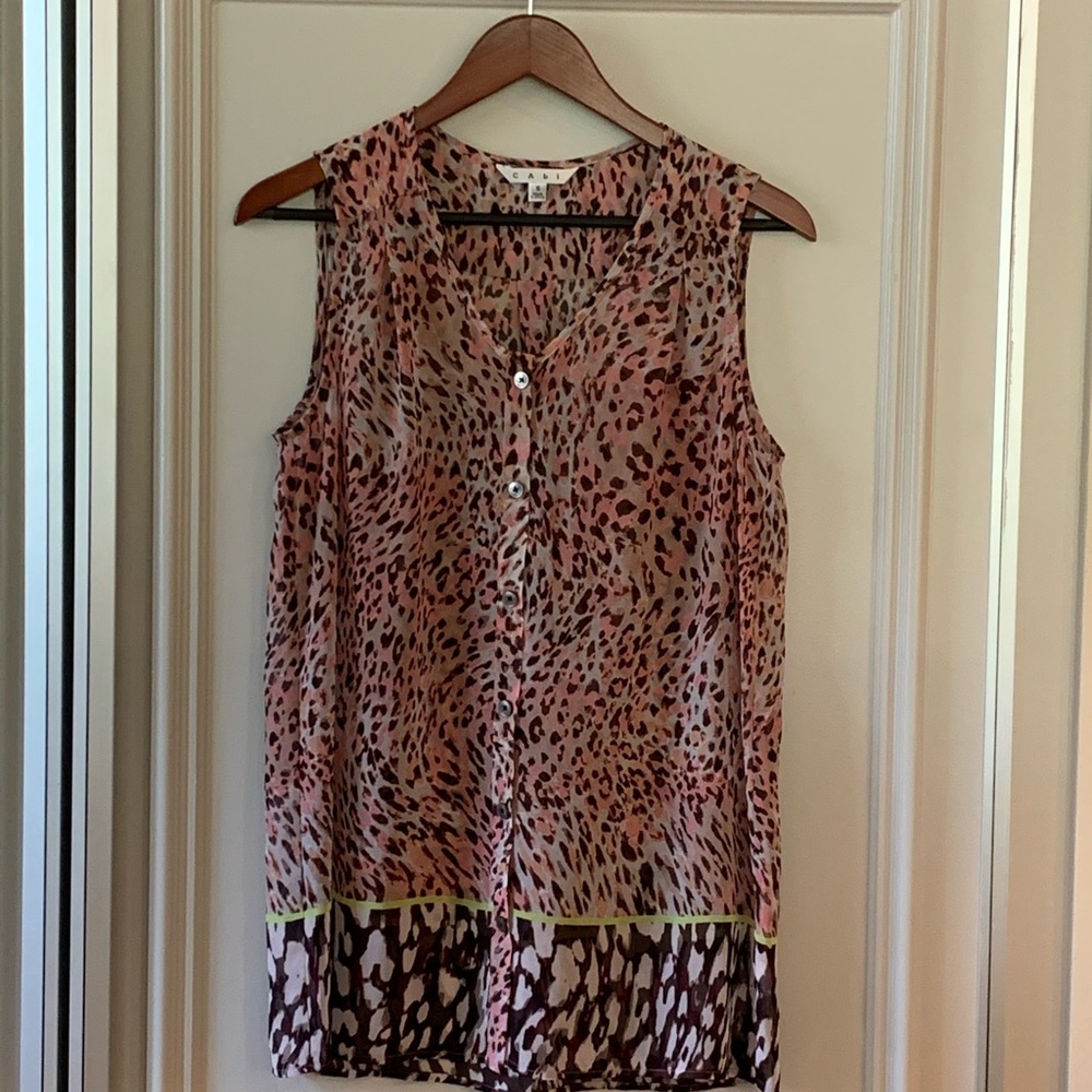 CAbi Sleeveless Blouse